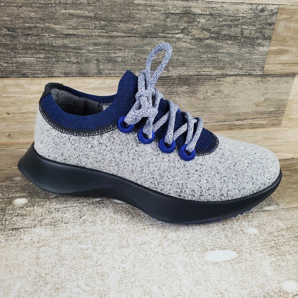 Allbirds Wool Runner Mizzle Womens Shoes Sz 5.5 W Portia Dark Gray Wool Sneakers